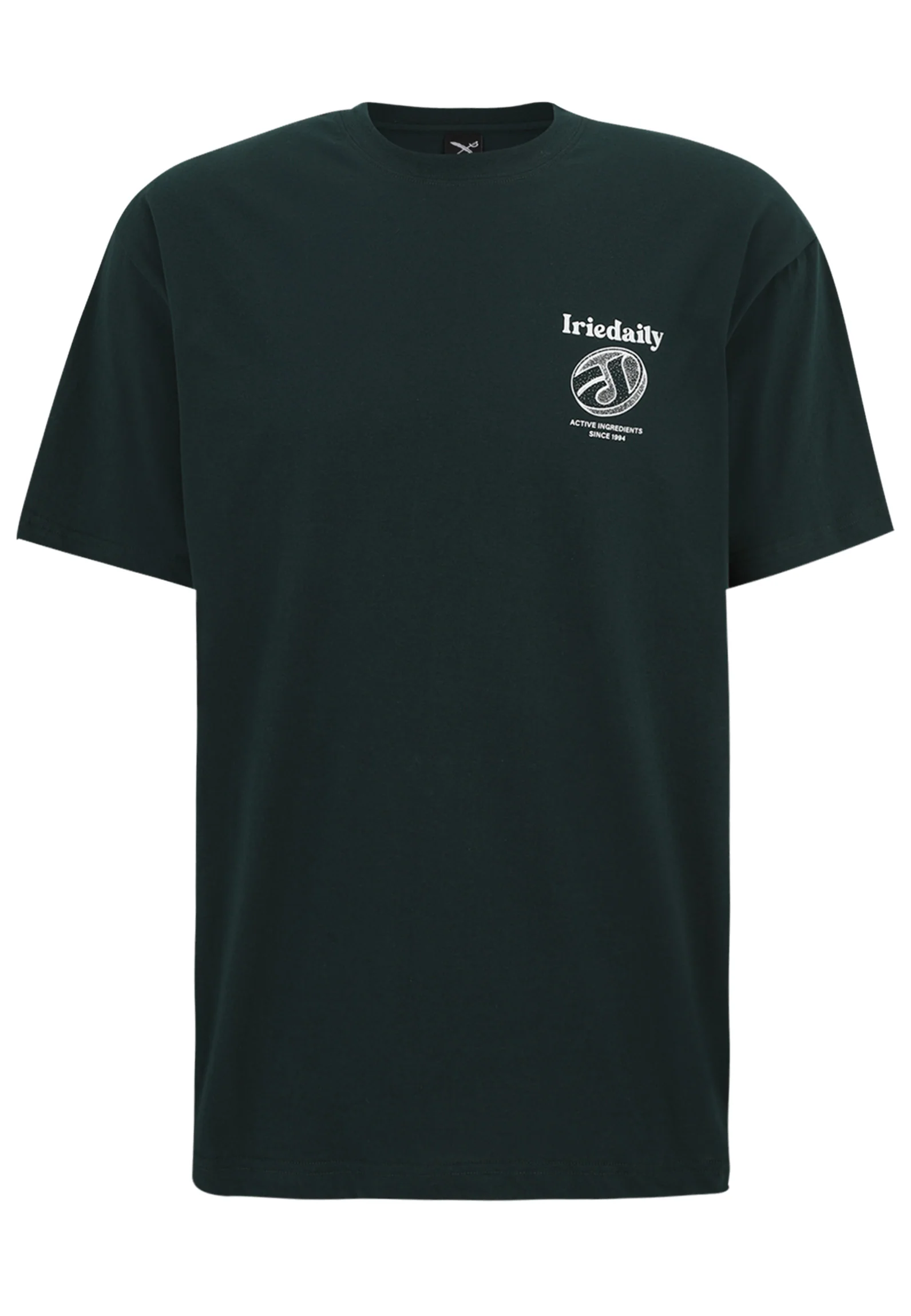 T-shirts korte mouw groen Iriedaily