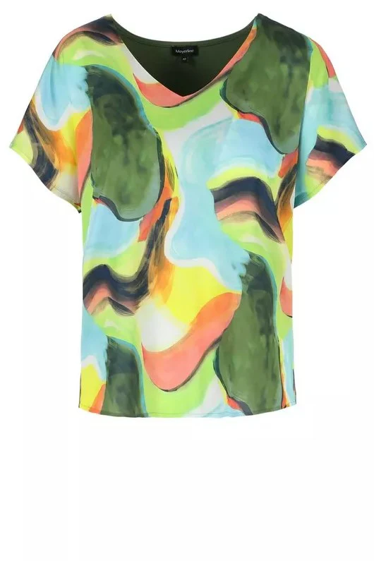 T-shirts korte mouw groen Mayerline - Image 4