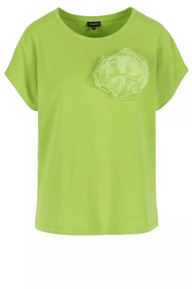 T-shirts korte mouw groen Mayerline - Image 4