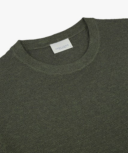 T-shirts korte mouw groen Profuomo - Image 2