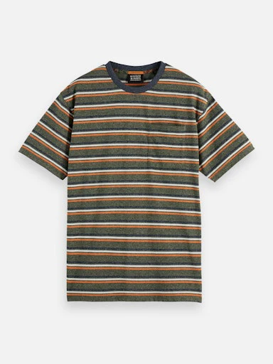 T-shirts korte mouw groen Scotch & Soda - Image 5