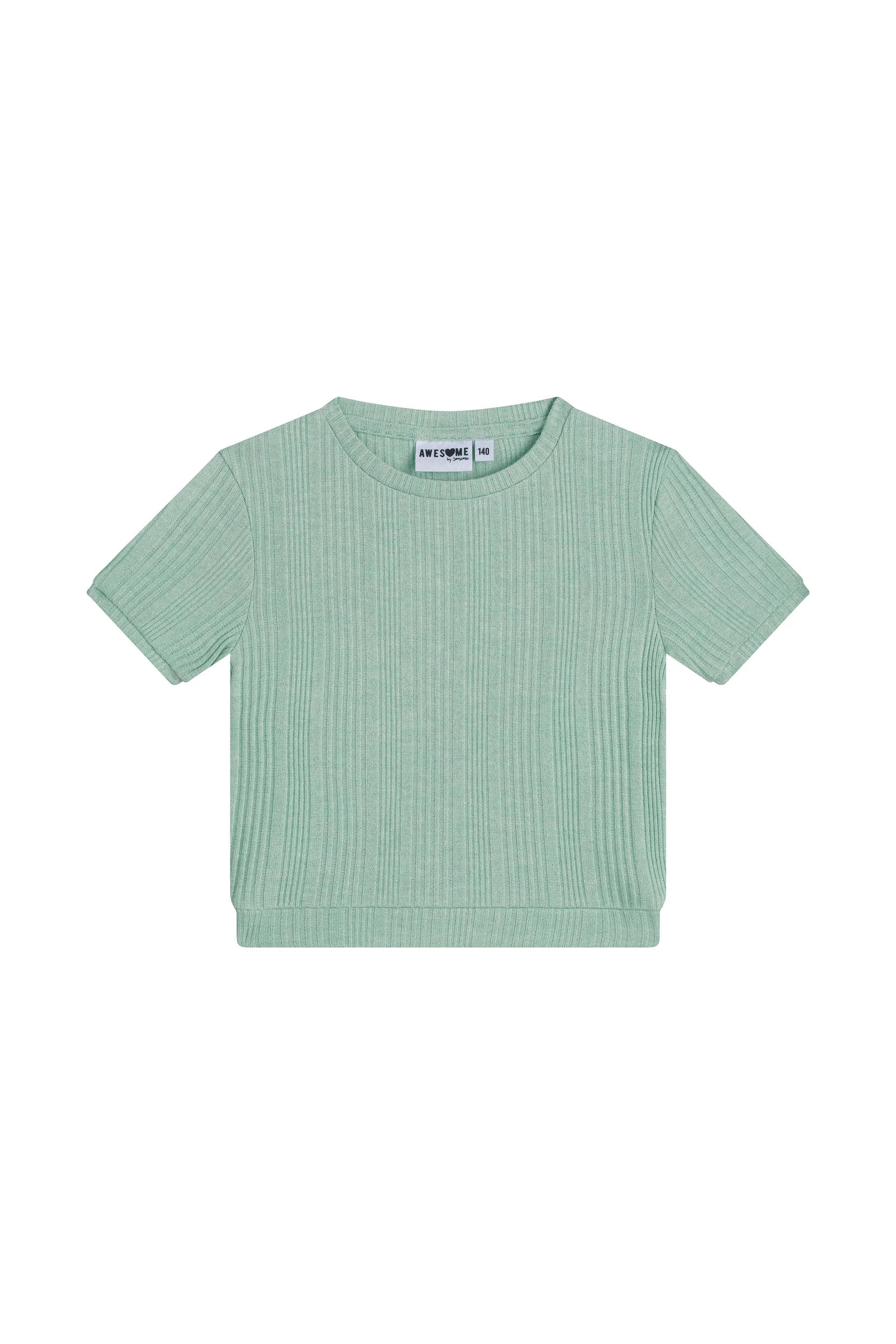 T-shirts korte mouw groen Someone