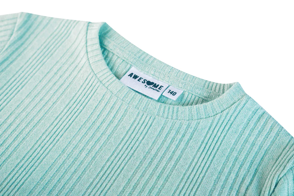 T-shirts korte mouw groen Someone - Image 3