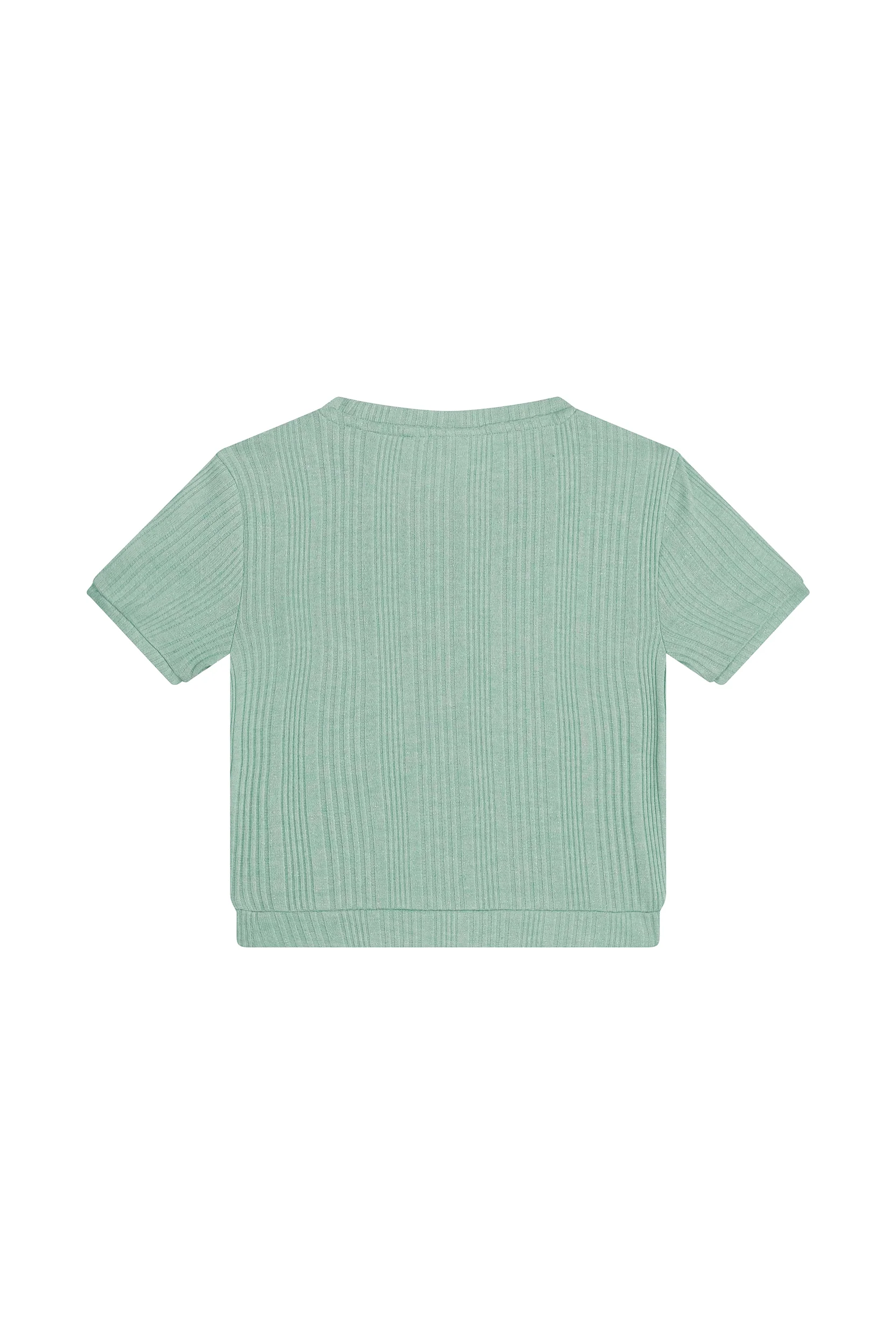 T-shirts korte mouw groen Someone - Image 4