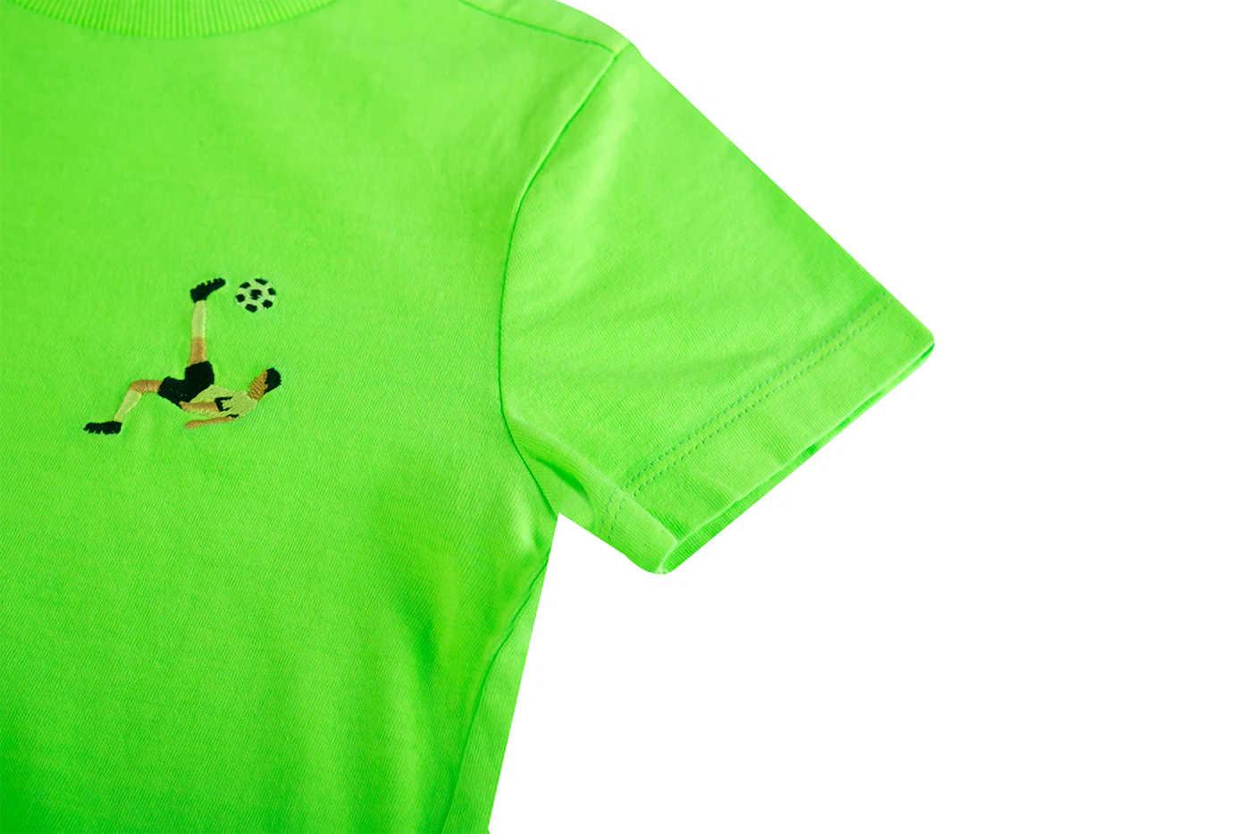 T-shirts korte mouw groen Someone - Image 2