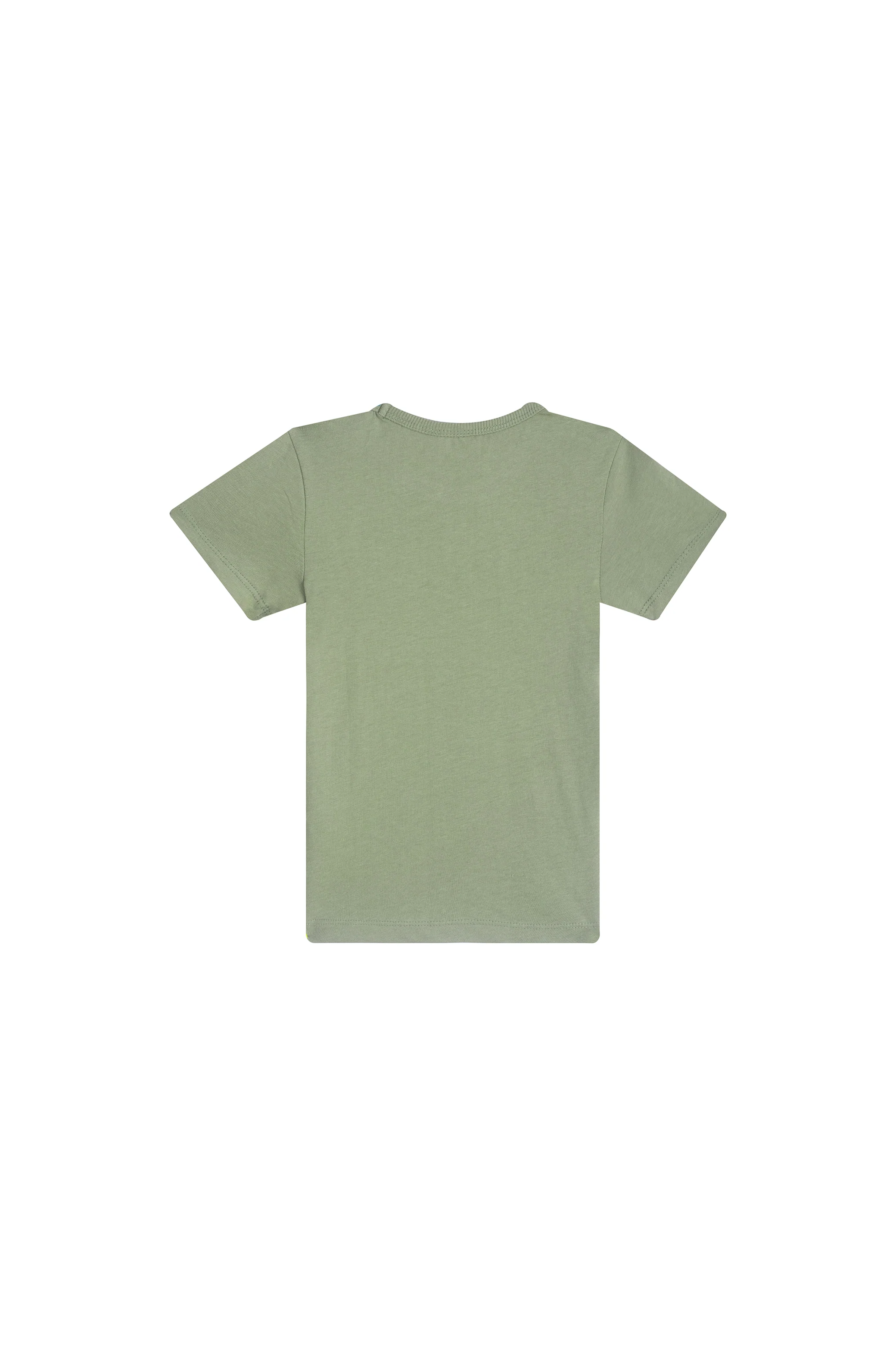 T-shirts korte mouw groen Someone - Image 2