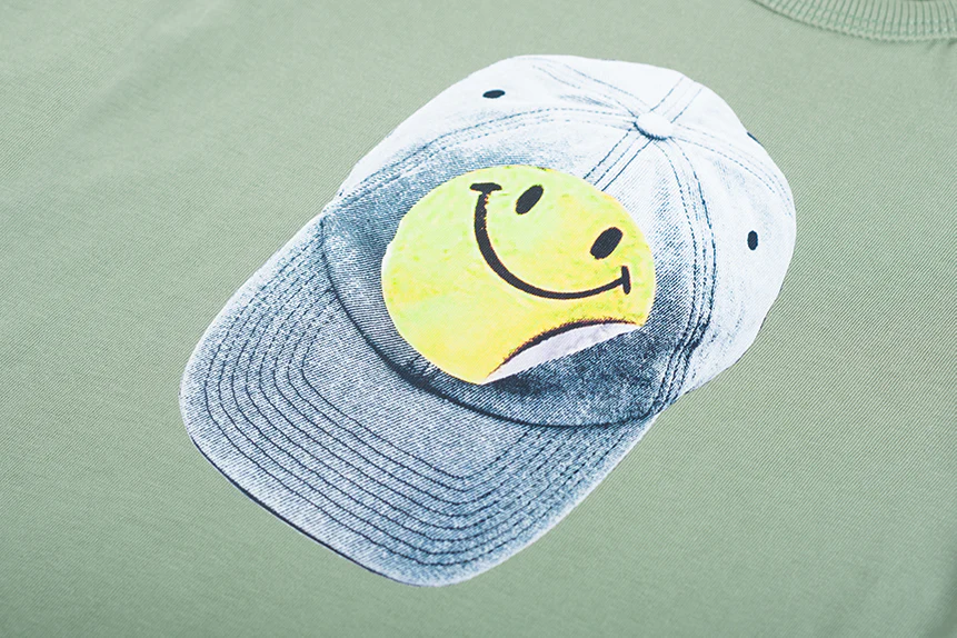 T-shirts korte mouw groen Someone - Image 3