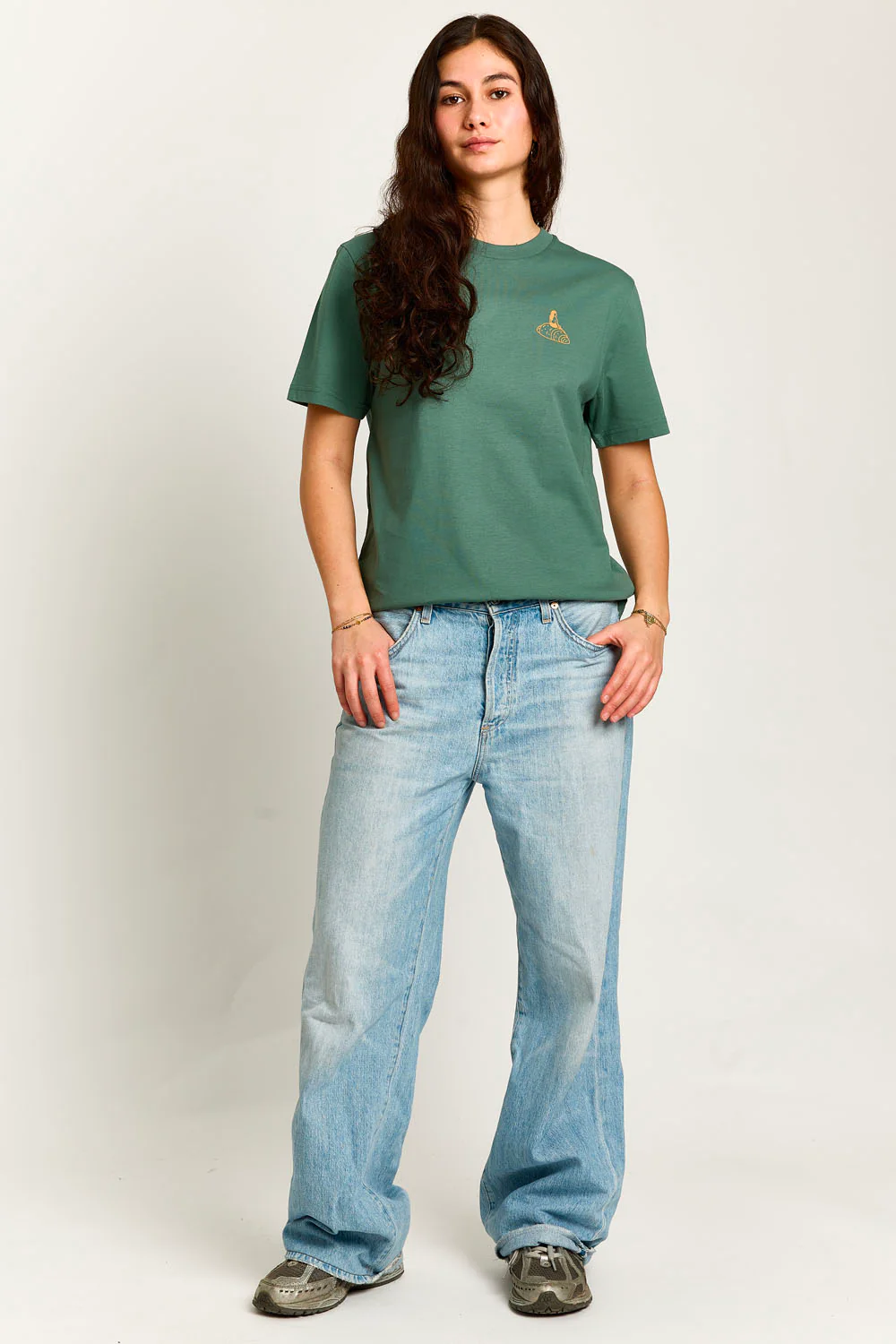 T-shirts korte mouw groen STRØM