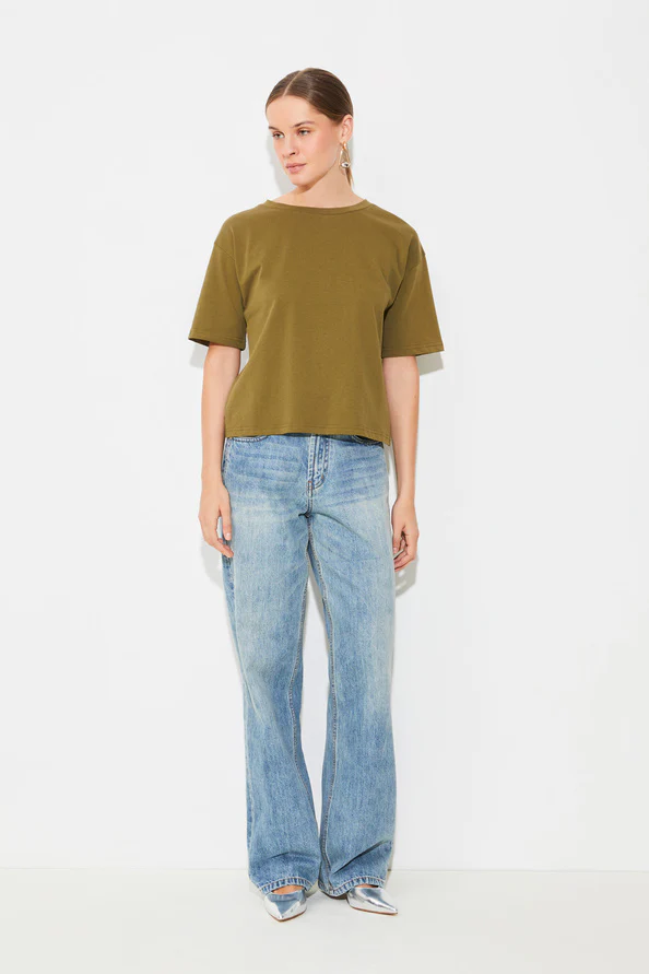 T-shirts korte mouw groen Suncoo Paris - Image 2