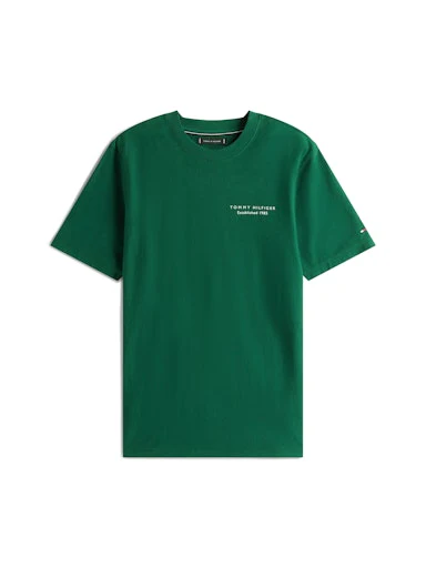 T-shirts korte mouw groen Tommy Hilfiger - Image 4