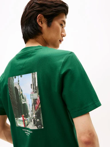 T-shirts korte mouw groen Tommy Hilfiger - Image 5
