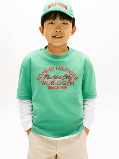 T-shirts korte mouw groen Tommy Hilfiger