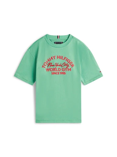 T-shirts korte mouw groen Tommy Hilfiger - Image 5
