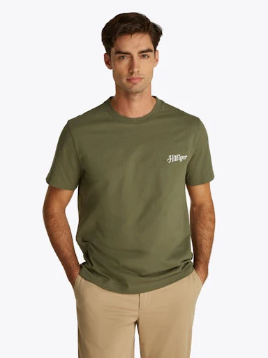T-shirts korte mouw groen Tommy Hilfiger
