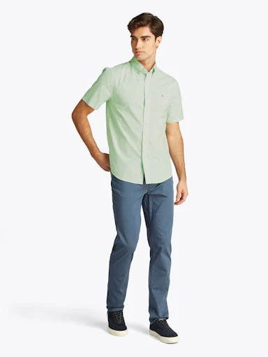 Hemden korte mouw groen Tommy Hilfiger - Image 2