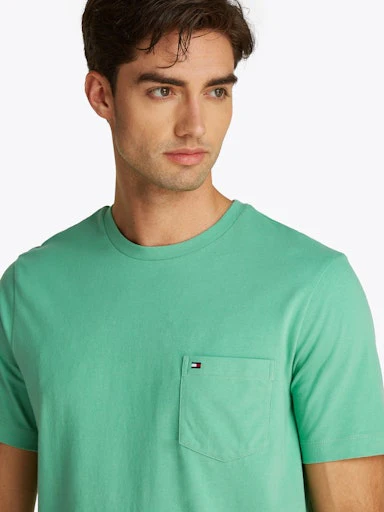 T-shirts korte mouw groen Tommy Hilfiger - Image 4