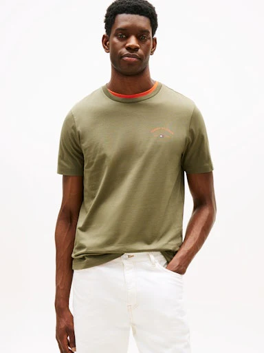 T-shirts korte mouw groen Tommy Hilfiger