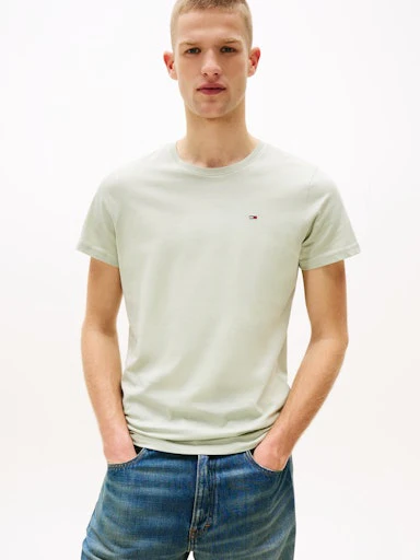 T-shirts korte mouw groen Tommy Jeans