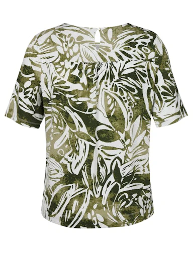 T-shirts korte mouw groen Via Appia Due - Image 2