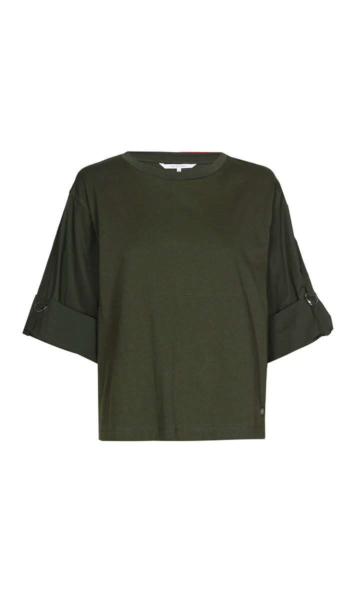 T-shirts korte mouw groen Xandres