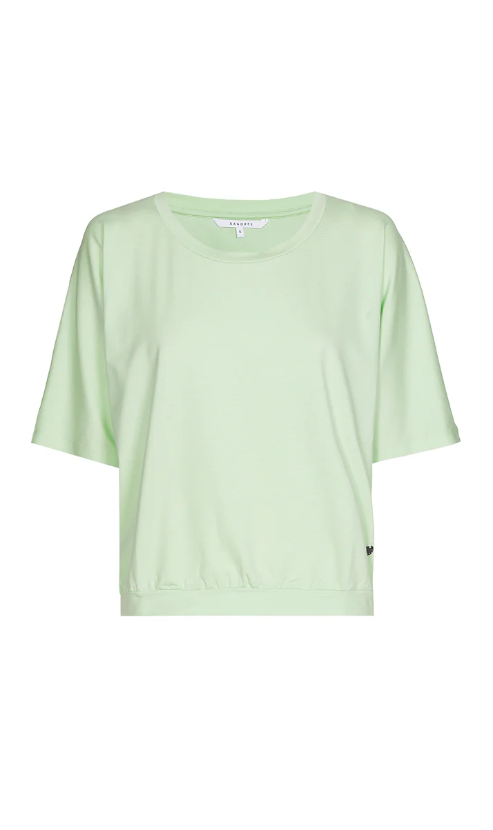 T-shirts korte mouw groen Xandres