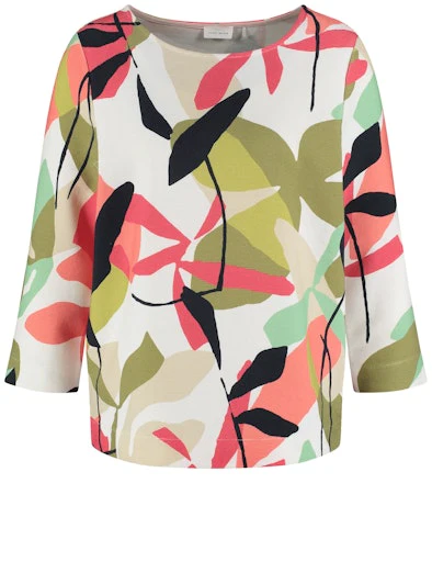 T-shirts lange mouw multicolor GERRY WEBER