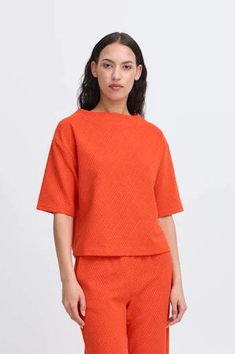 T-shirts korte mouw multicolor ICHI - Image 6
