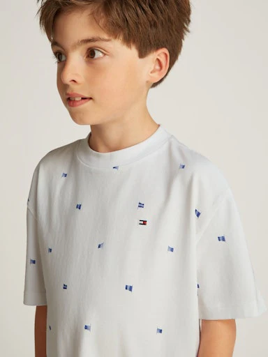 T-shirts korte mouw wit Tommy Hilfiger - Image 3