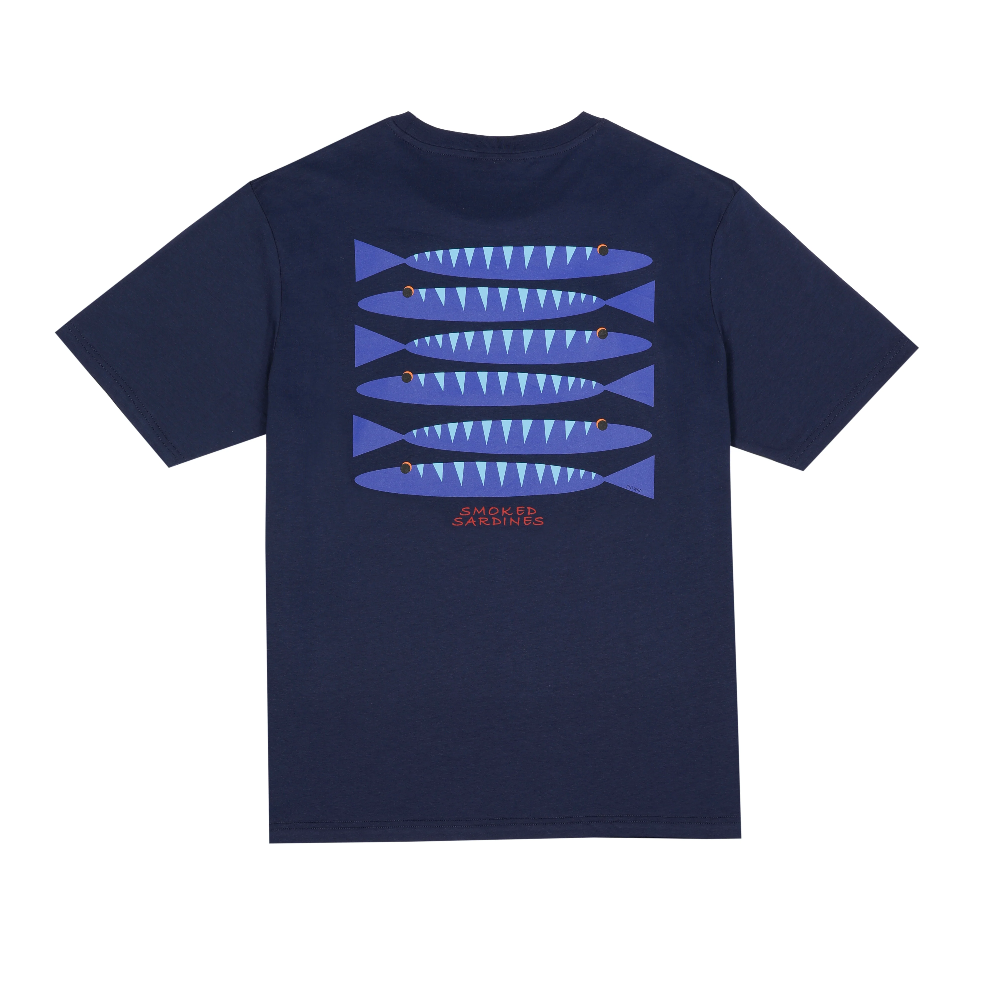 T-shirts korte mouw navy ANTWRP - Image 3