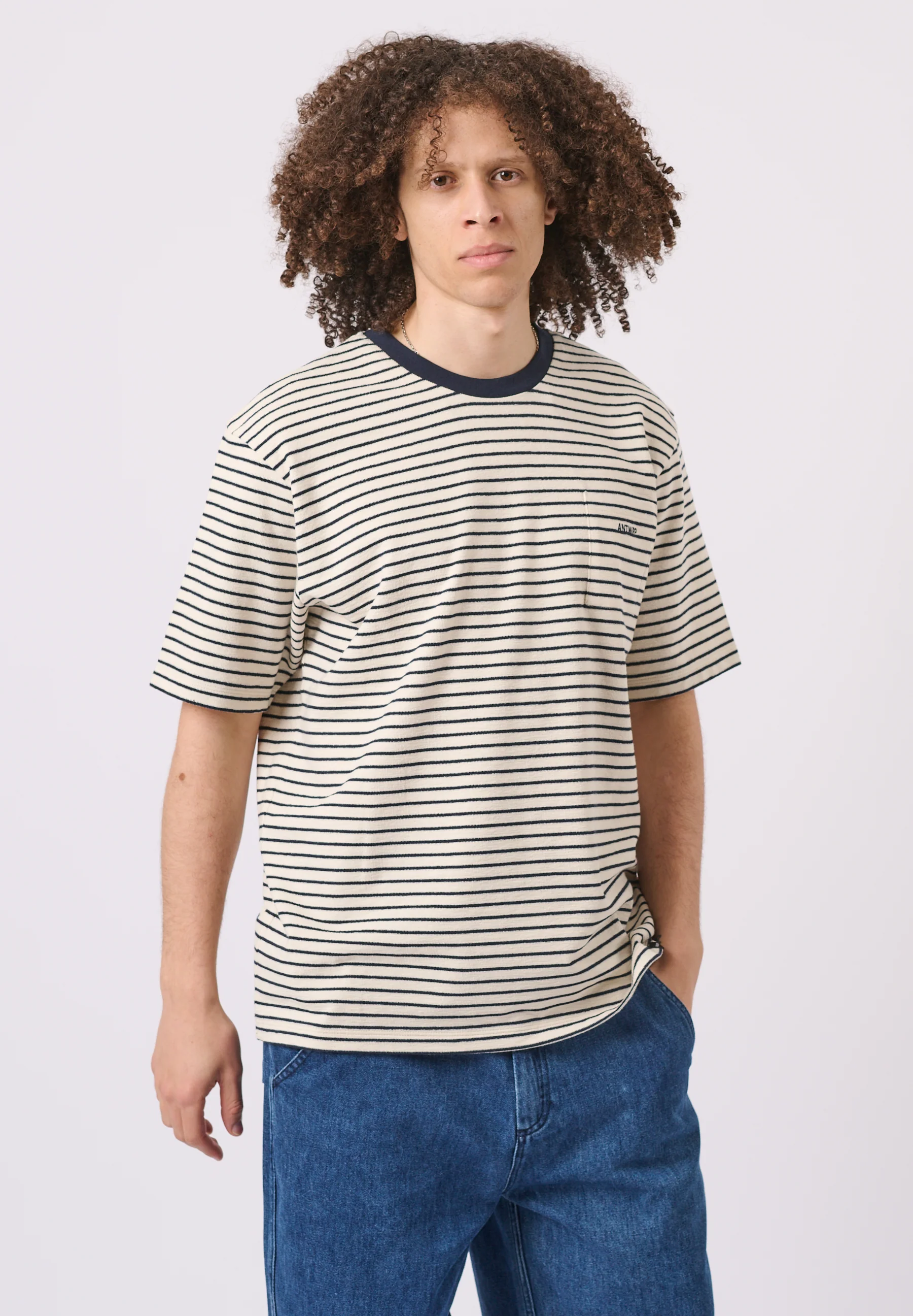 T-shirts korte mouw navy ANTWRP