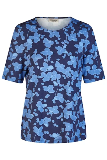 T-shirts korte mouw navy Barbara Lebek