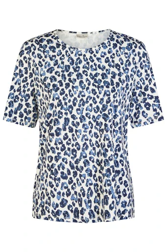 T-shirts korte mouw navy Barbara Lebek
