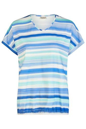 T-shirts korte mouw navy Barbara Lebek