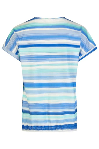 T-shirts korte mouw navy Barbara Lebek - Image 2
