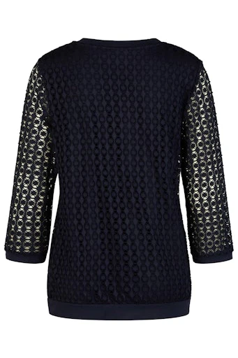 T-shirts korte mouw navy Barbara Lebek - Image 2