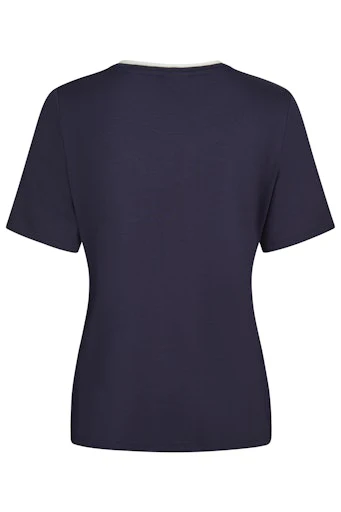 T-shirts korte mouw navy Barbara Lebek - Image 2