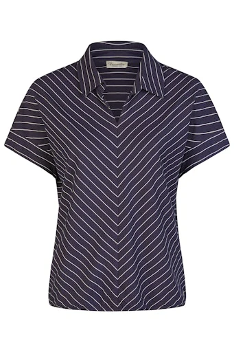 T-shirts korte mouw navy Barbara Lebek