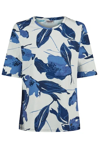 T-shirts korte mouw navy Barbara Lebek