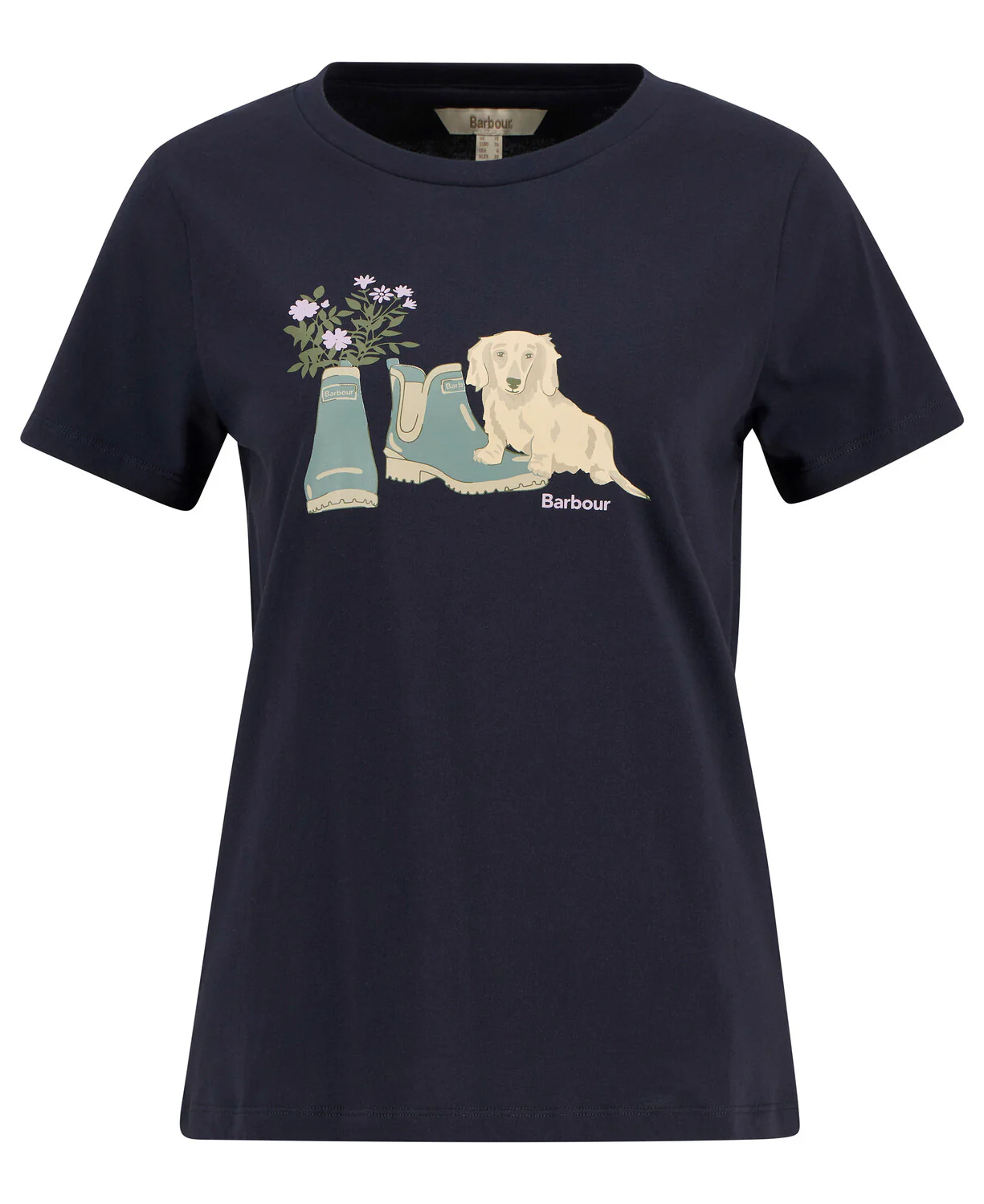 T-shirts korte mouw navy Barbour - Image 7