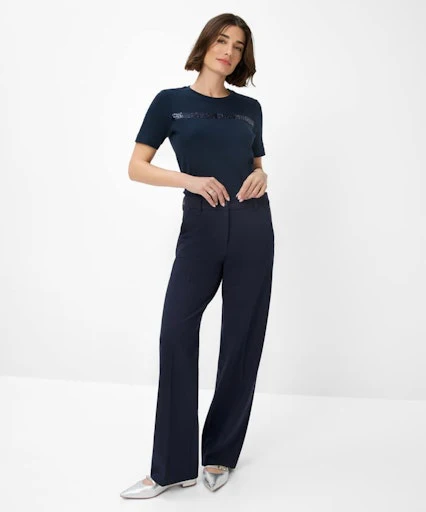 T-shirts korte mouw navy BRAX - Image 3
