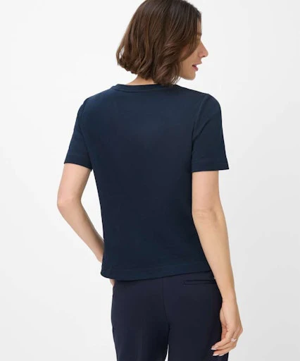 T-shirts korte mouw navy BRAX - Image 5