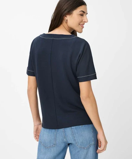 T-shirts korte mouw navy BRAX - Image 5