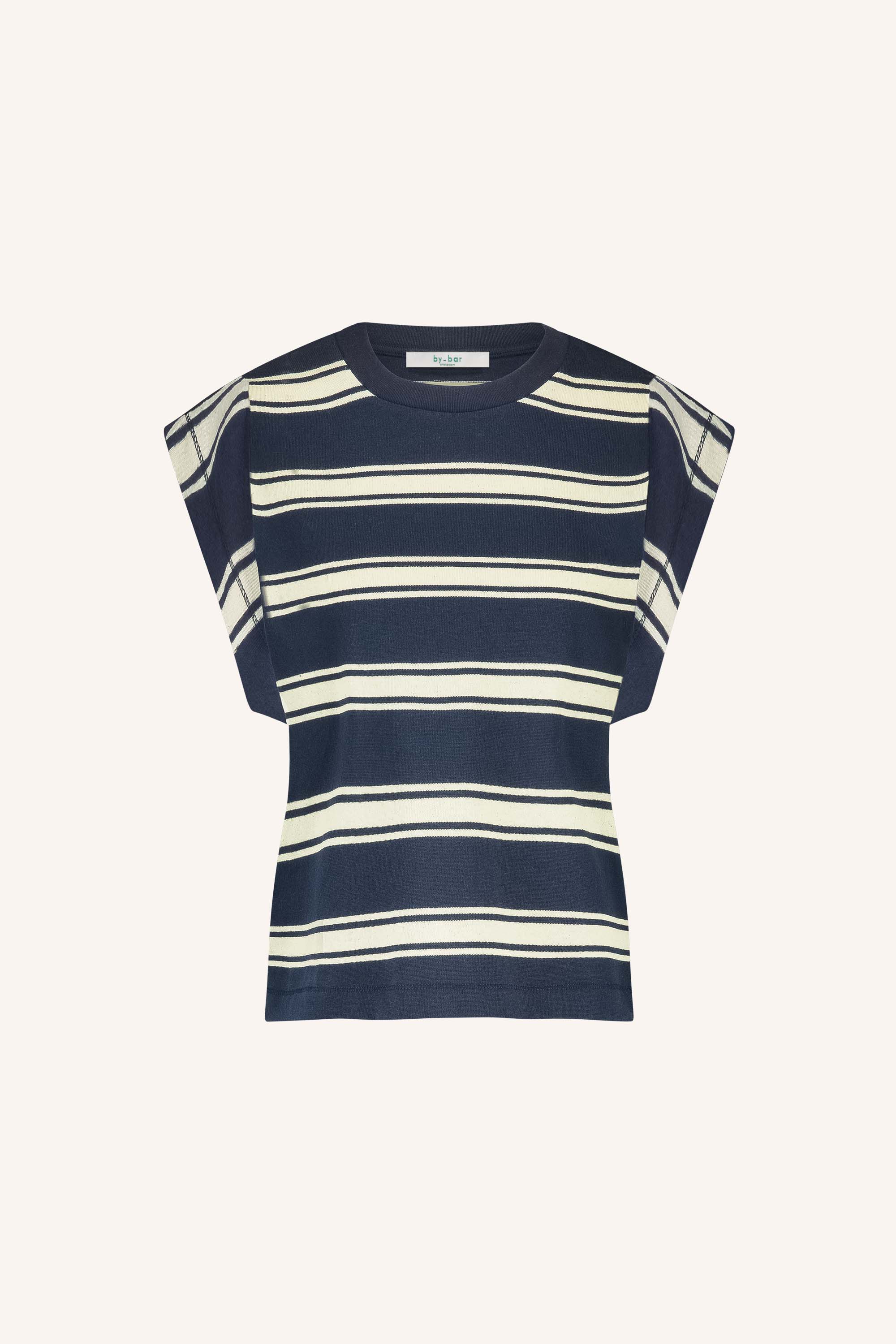 T-shirts korte mouw navy by-bar - Image 3