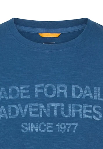 T-shirts korte mouw navy Camel active - Image 3