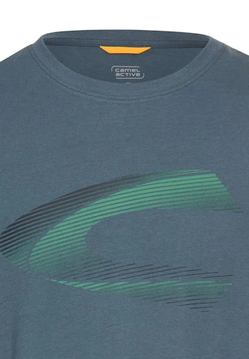 T-shirts korte mouw navy Camel active - Image 3