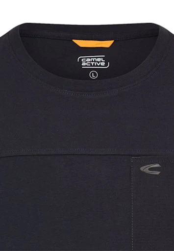 T-shirts korte mouw navy Camel active - Image 3