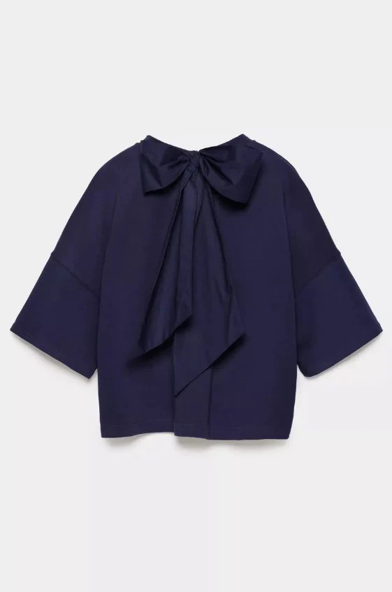 T-shirts korte mouw navy CKS - Image 3