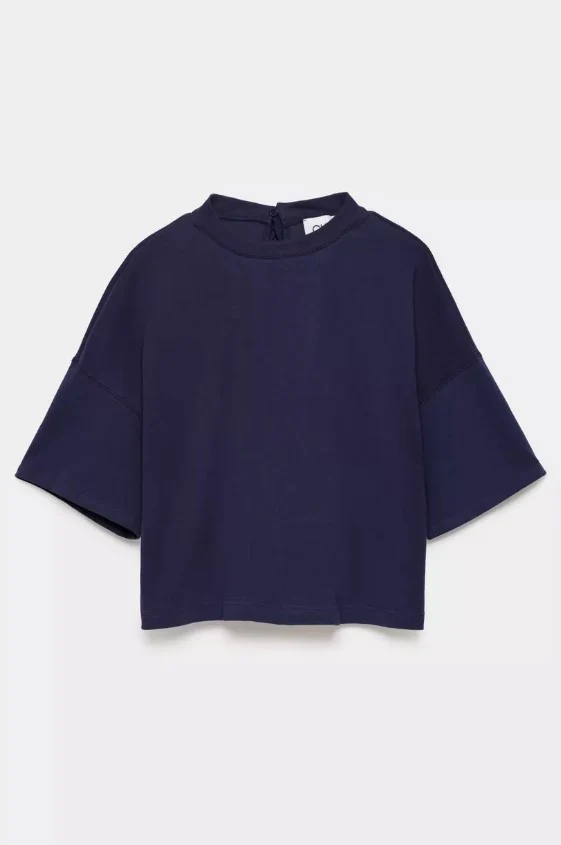T-shirts korte mouw navy CKS - Image 5