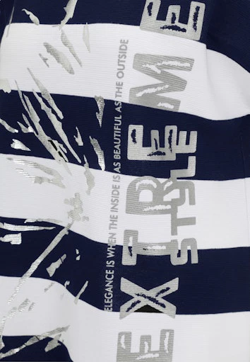 T-shirts korte mouw navy Doris Streich - Image 3