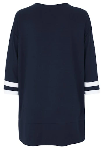 T-shirts korte mouw navy Doris Streich - Image 2